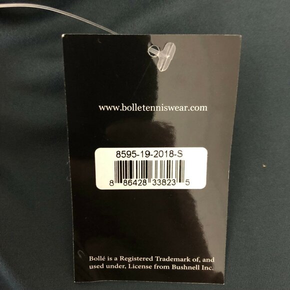 Bolle Tenniswear Womens Yoga Pants Cropped Wicking UV Protection Black Size S - Picture 4 of 4